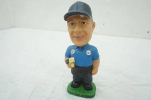 lot 11 image: Twins Wally The Bear Man Bobblehead