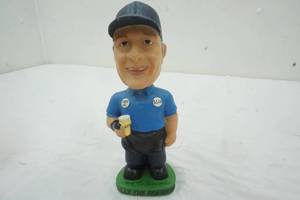 lot 42 image: Twins Wally The Bear Man Bobblehead