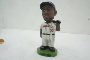 lot 62 image: Twins #50 Lawton Bobblehead