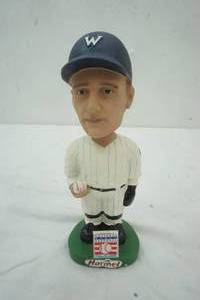 lot 96 image: Twins Walter Johnson Bobblehead