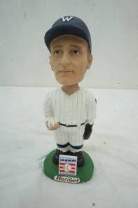 lot 97 image: Twins Walter Johnson Bobblehead