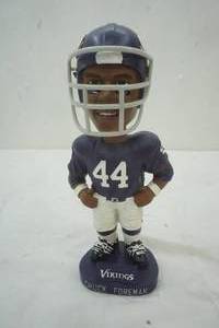 lot 107 image: Viking #44 Chuck Foreman Bobblehead