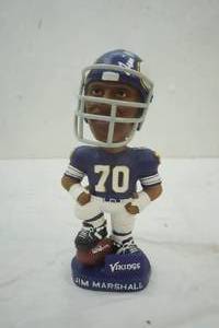 lot 109 image: Viking #70 Jim Marshal Bobbleheads