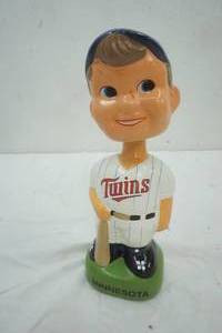 lot 110 image: Twins Enterprise Bobblehead Doll
