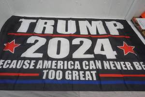 lot 149 image: Flag 35.5 x59.1 2024 Trump