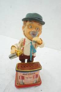 lot 201 image: Antique, Charlie Weaver Bartender (Needs Batteries working condition unknown)