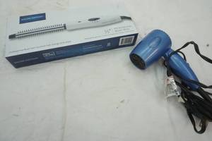 lot 221 image: Health Beauty Curling Iron, blow dryer