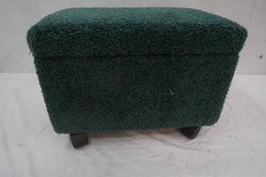 lot 227 image: Green Storage box on wheels
