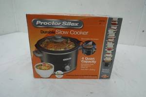 lot 252 image: Proctor Silex Slow Cooker