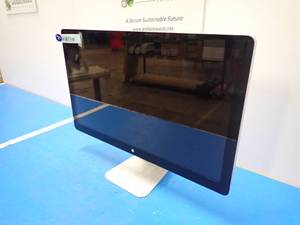 lot 13 image: Apple&nbspThunderbolt Display A1407  27 screen with 2560 x&nbsp1440 HD Resolution  Includes power and display cables &nbspdamaged wire coating on one of the ends