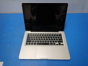 lot 63 image: Apple&nbspMacBookPro9,2 A1278 &nbspINTEL CORE I5-3210M 2.5 Ghz  4GB DDR3 SDRAM  500GB HD  13.3 screen with 1280 x 800 Resolution  Includes IOS and Charger &nbspblemishes on case