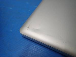 lot 66 image: Apple&nbspMacBookPro9,2 A1278 &nbspINTEL CORE I5-3210M 2.5 Ghz  4GB DDR3 SDRAM  500GB HD  13.3 screen with 1280 x 800 Resolution  Includes IOS and Charger  small dents and blemishes on case