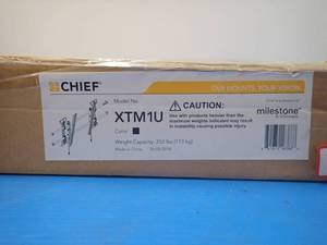 lot 81 image: Chief&nbspXTM1U TV Mount New in Box