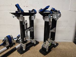 lot 3 image: Pair of Mudding Stilts - excellent condition