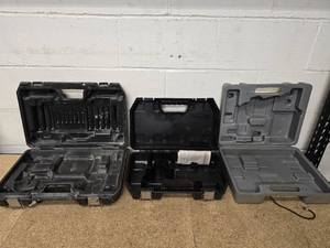 lot 18 image: 3 toolboxes- 2 Dewalt tool boxes