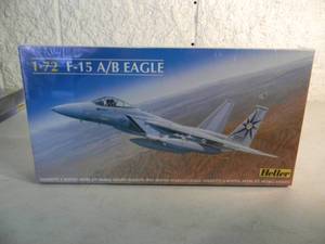 lot 5 image: NEW SEALED IN BOX - HELLER MODEL KIT 172 SCALE F-15 AB EAGLE #80336 - FANTASTIC PIECE - SEE PICTURES