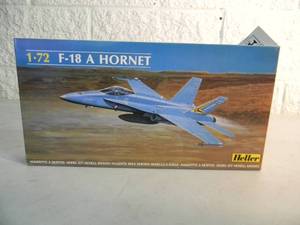 lot 17 image: IN BOX - HELLER MODEL KIT 172 SCALE F-18 A HORNET #80338 - GREAT PIECE - SEE PICTURES
