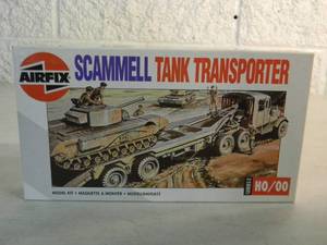 lot 31 image: NEW SEALED IN BOX - AIRFIX MODEL KIT H000 SCAMMELL TANK TRANSPORTER #02301 - GREAT PIECE - SEE PICTURES
