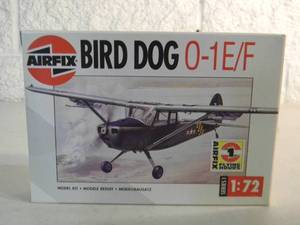 lot 35 image: NEW SEALED IN BOX - AIRFIX MODEL KIT 172 SCALE BIRD DOG 0-1EF #01058 - GREAT PIECE - SEE PICTURES