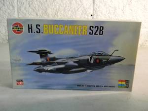 lot 41 image: NEW SEALED IN BOX - AIRFIX MODEL KIT 172 SCALE H.S. BUCCANEER S2B #03055 - GREAT PIECE - SEE PICTURES