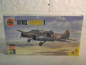 lot 50 image: NEW SEALED IN BOX - AIRFIX MODEL KIT 172 SCALE AVRO ANSON 1 #02009 - GREAT PIECE - SEE PICTURES