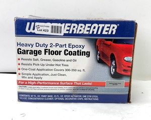 lot 423 image: Epoxy Garage Floor Coating Kit