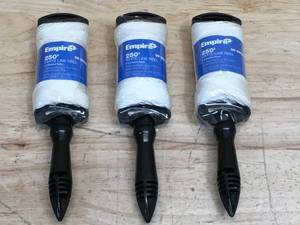lot 42 image: Lot of 3 -Empire 250 White Line Reels Model # 39-250W