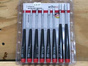lot 47 image: Wiha Precision Nut Driver 8 Piece Set