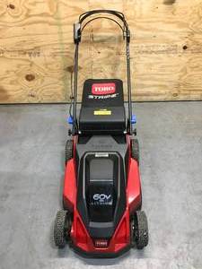 lot 6 image: Used Toro 60V 21 in. Self-Propelled Mower With 6.0Ah Battery And Charger Model # 21620 (Tested And Works)
