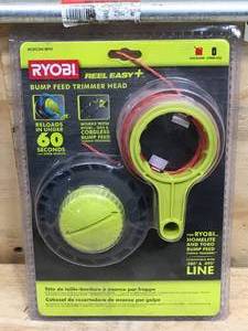 lot 61 image: Ryobi Bump Feed Trimmer Head Model # AC053N1BFH