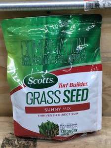 lot 58 image: Scotts Sunny Mix Grass Seed 2.4 Pound Bag