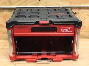 lot 71 image: Used Milwaukee Packout Tool Box