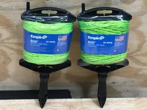 lot 76 image: Lot of 2 - Empire 500 Green Line Reels