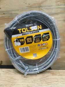 lot 77 image: Tolson 5 meter Drain Cleaner Model # 50101