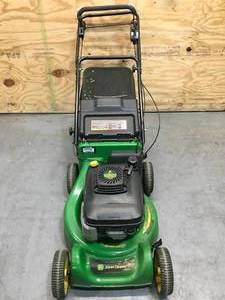 lot 18 image: Used John Deere 21 Gas Powered Lawn Mower Model # JX75