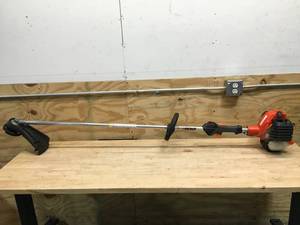 lot 105 image: Used ECHO 25.4 cc Gas 2-Stroke X Series Straight Shaft String Trimmer Model # SRM-2620