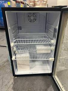 lot 134 image: Danby 2.6 cu. ft. Compact Minature Refrigerator Model # DAG026A1BDB (Untested Scratch And Dent)