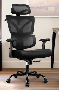 lot 158 image: Office Chair- Black