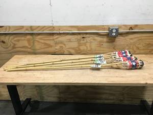 lot 167 image: Lot of 4 - Tiki Brand Bamboo Torches