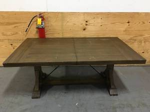 lot 8A image: Tan Nhat Wood Co. LTD Dark Brown Dining Room Table 72W x 42D x 30H