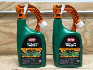 lot 184 image: Lot of 2 - 32 Fl Oz jugs of Ortho Weed Clear lawn weed killer