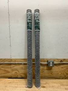 lot 193 image: MAZEL & CO. 1 X 20 Gauge Poultry Netting-  25 Long x 48 Wide