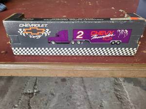 Sports Image Chevy Racing Transporter 164 Scale -- NIB