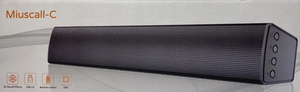 Have one to sell Sell now Miuscall-C Black Remote Control USB 2.0 Bluetooth Bass Reflect Sound Bar