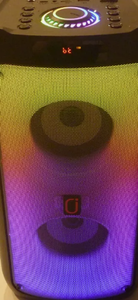 Karaoke Machine with 2 Wireless Microphones, Portable Bluetooth Speaker T10-T
