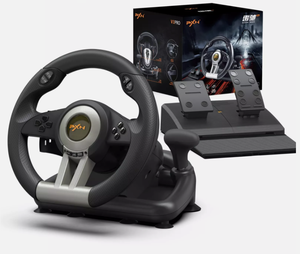 PXN V3 Pro Game Racing Wheel PC, PS3, PS4, Xbox More, Black