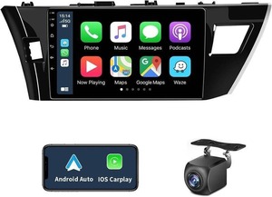 4GB32GB 5G WiFi Car Stereo for Toyota Corolla Radio 2013 2014 2015 2016 with Wireless CarPlay Android Auto-10.2 Inch Touch Screen with Mirror Link...