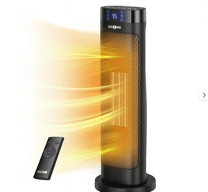 Paris Rhne 1500W Fast Heating Electric Ceramic Space Heater PE-HE018 - BLACK