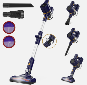 POWEART N7P 14KPA Foldable Cordless Handheld Stick Upright Vacuum