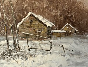 lot 90 image: Scenic Original Painting by Sania